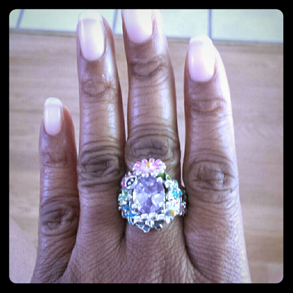 Park Lane Elegant Gold Ring with Intricate Detailing
